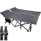 56" Extra Wide 2 Person Folding Camping Cot