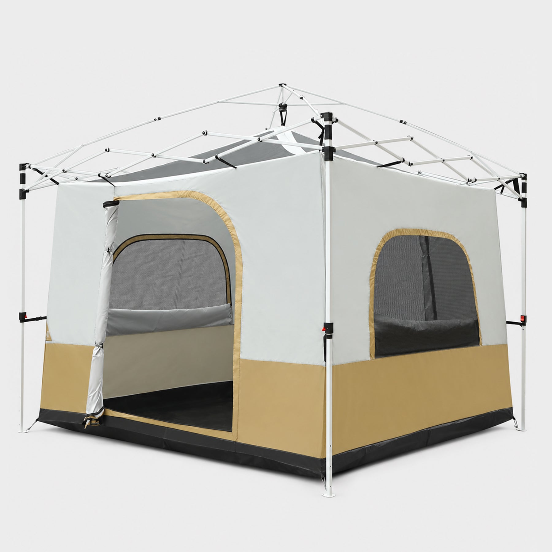 Canopy Tent Attachment for 10x10 Pop Up Canopy Tent, 4-6 Person, Full Floor