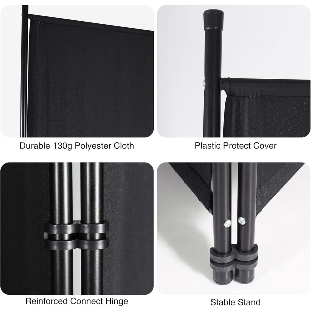 Room Divider 6-Panel Portable Partition Screen