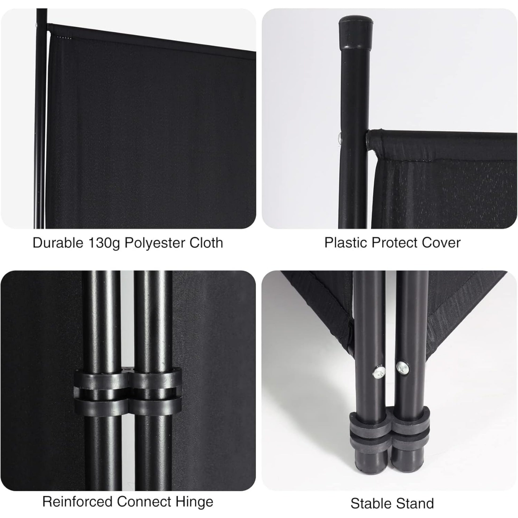 Room Divider 6-Panel Portable Partition Screen