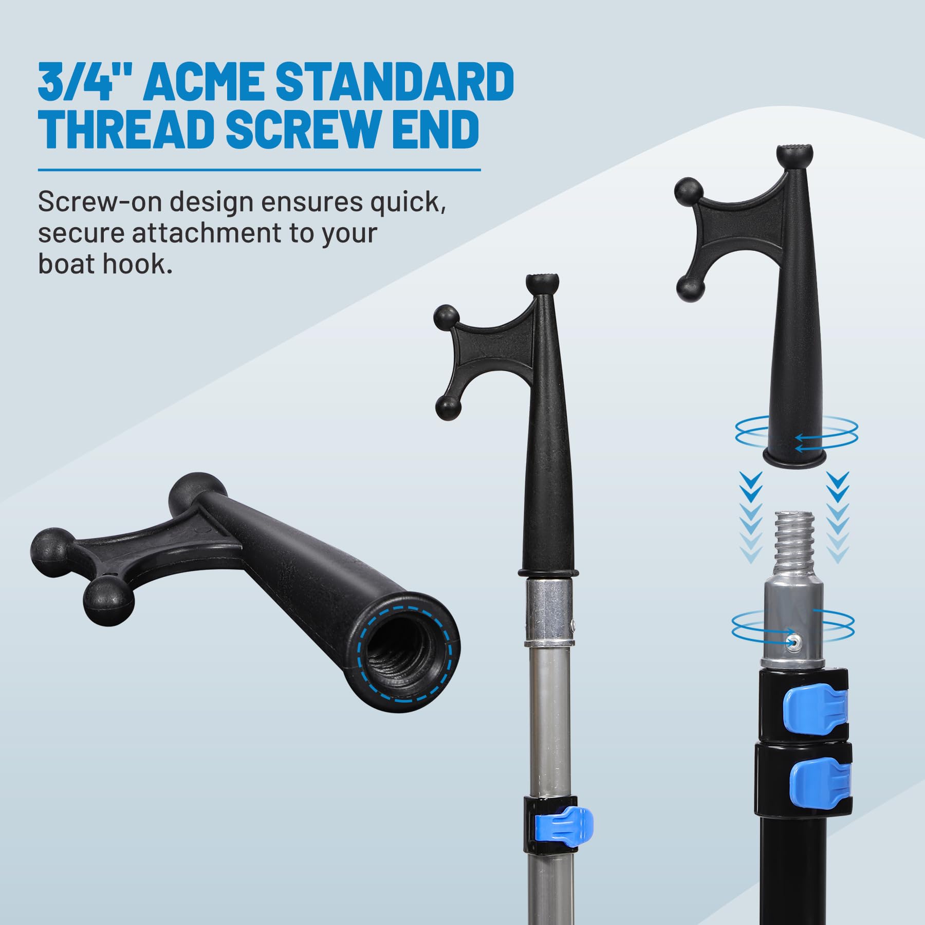 elescoping Boat Hooks for Docking