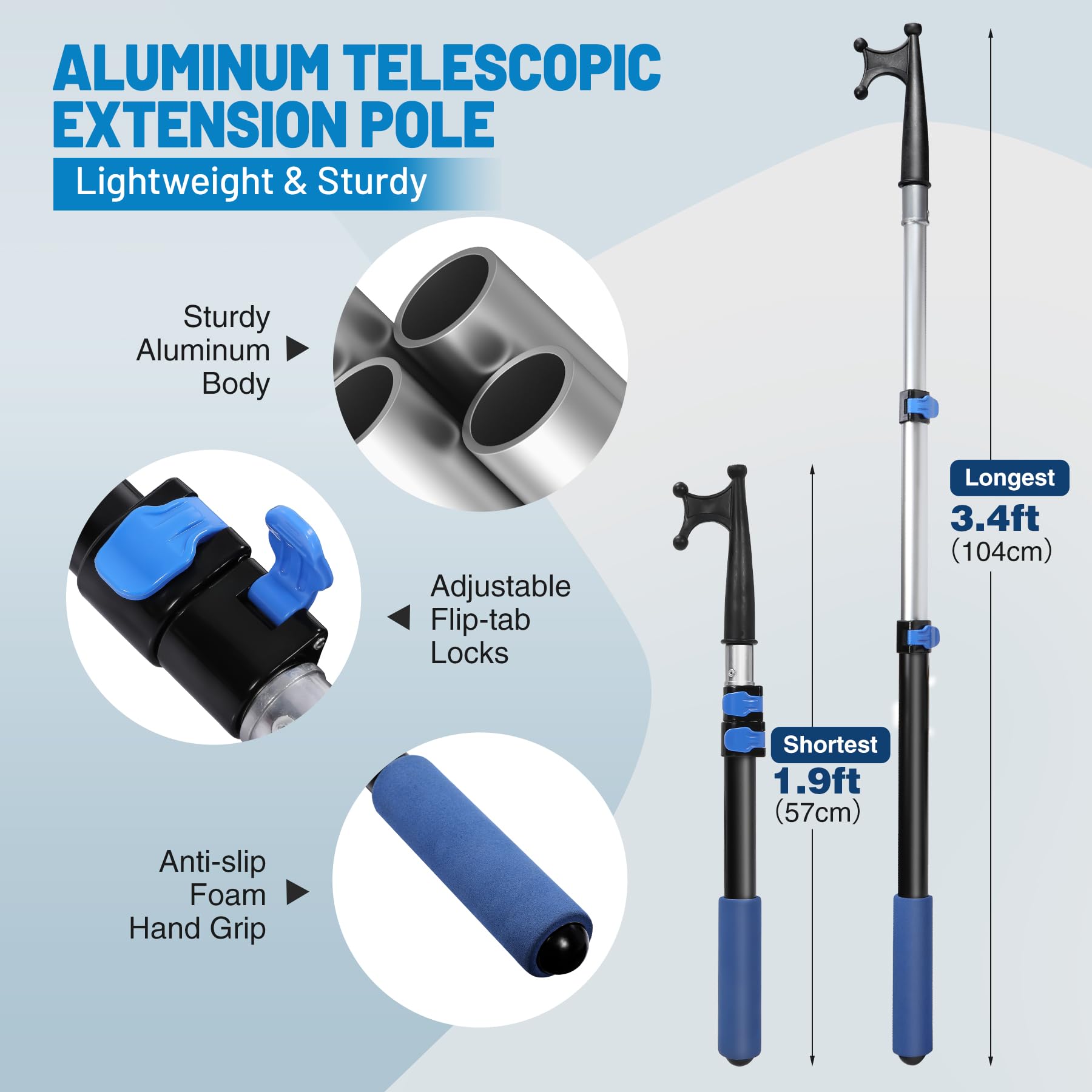 elescoping Boat Hooks for Docking