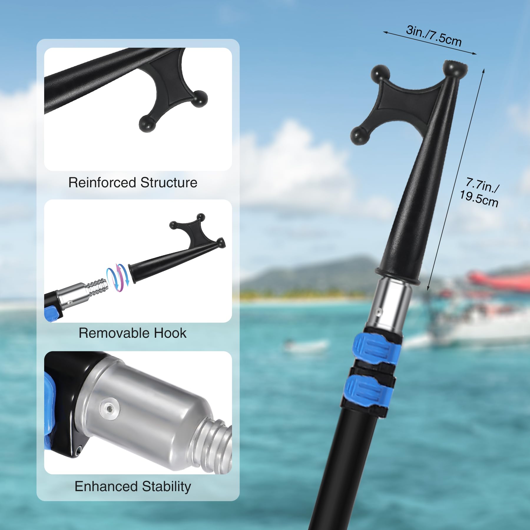 elescoping Boat Hooks for Docking