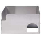 4-Plate Stainless Steel Camping Stove Windshield