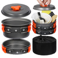 10-Piece Camping Cookware Mess Kit