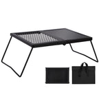 Folding Campfire Grill Heavy Duty Steel Grate