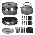 16-Piece Camping Cookware Mess Kit