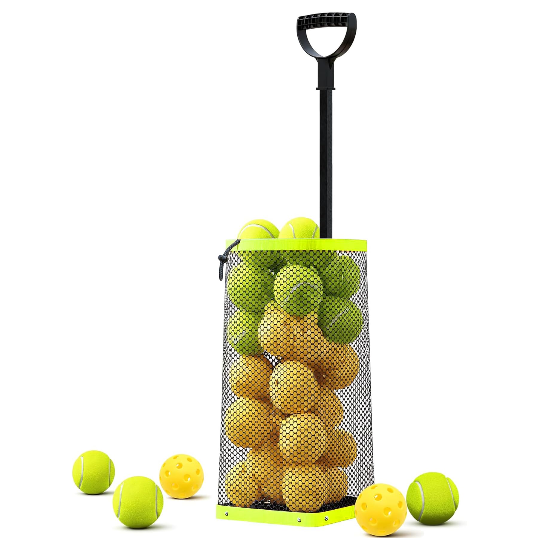 Pickleball & Tennis Ball Hopper – 50 Ball Capacity
