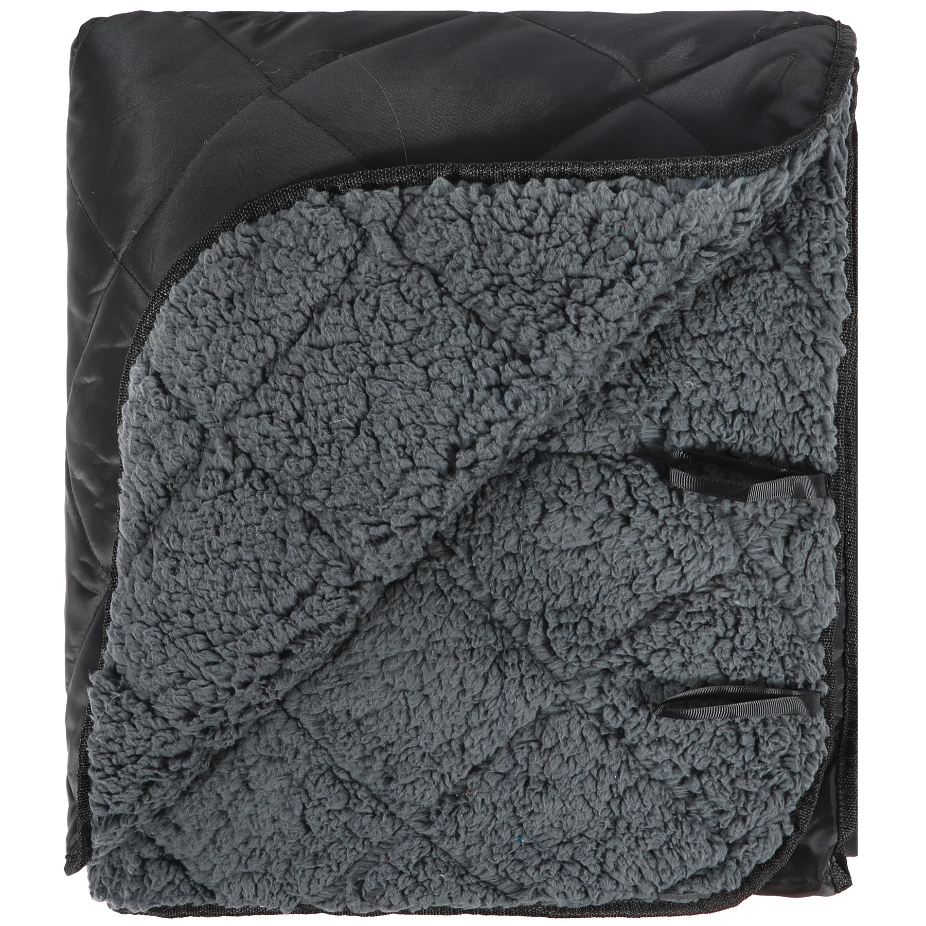 Large Camping Blanket with Sherpa Lining