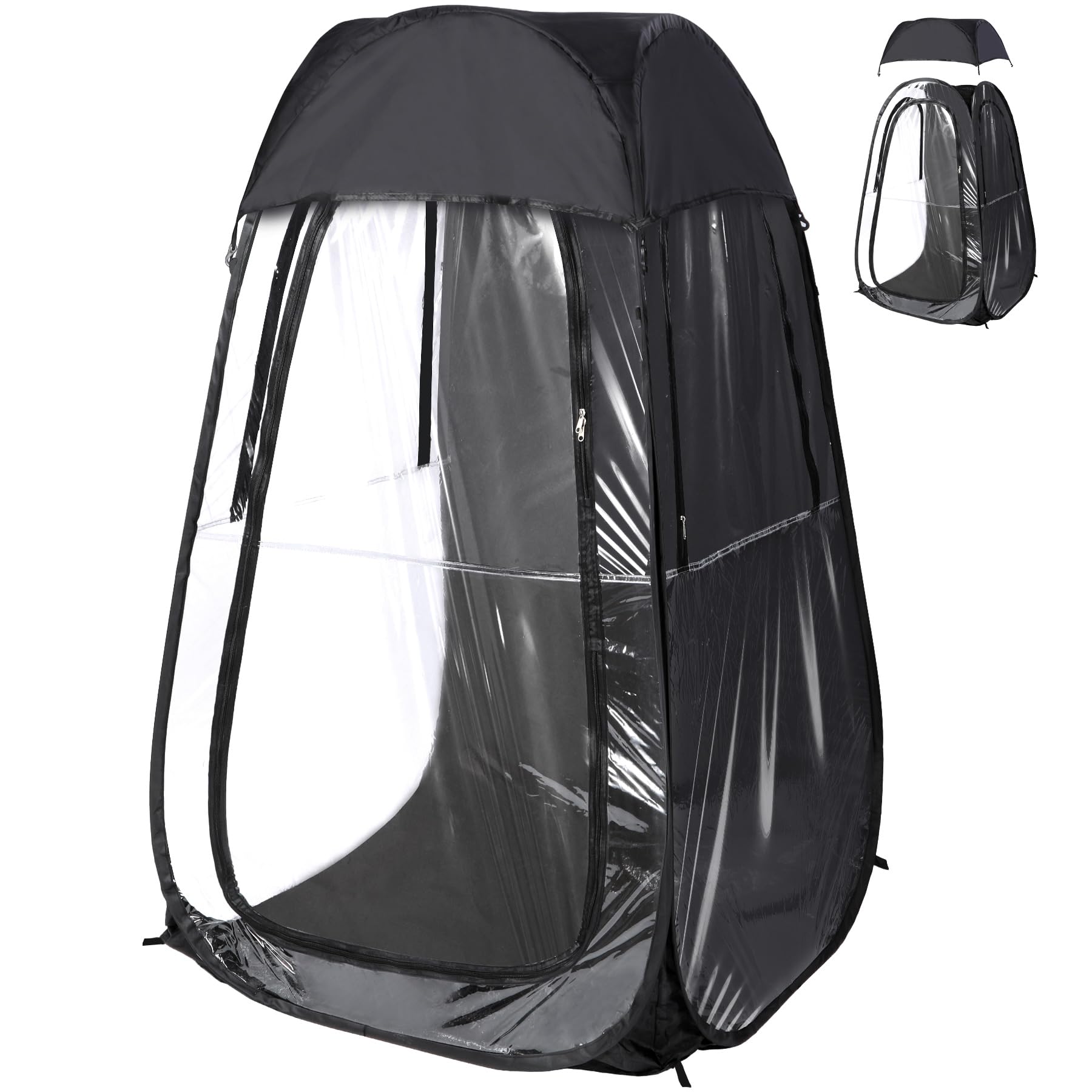 Pop Up Pod Tent with Weatherproof PVC & 210D Oxford Shell