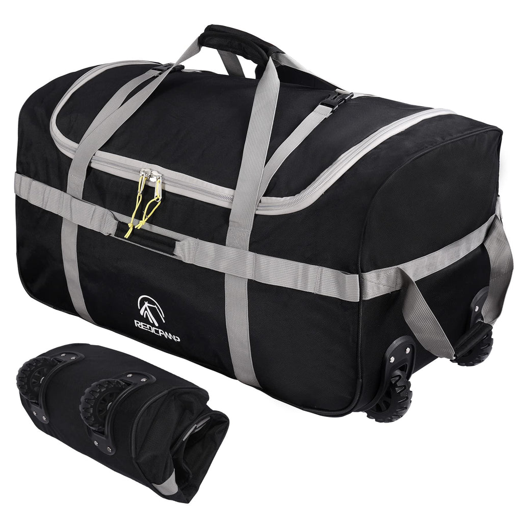 Foldable Duffle Bag with Wheels