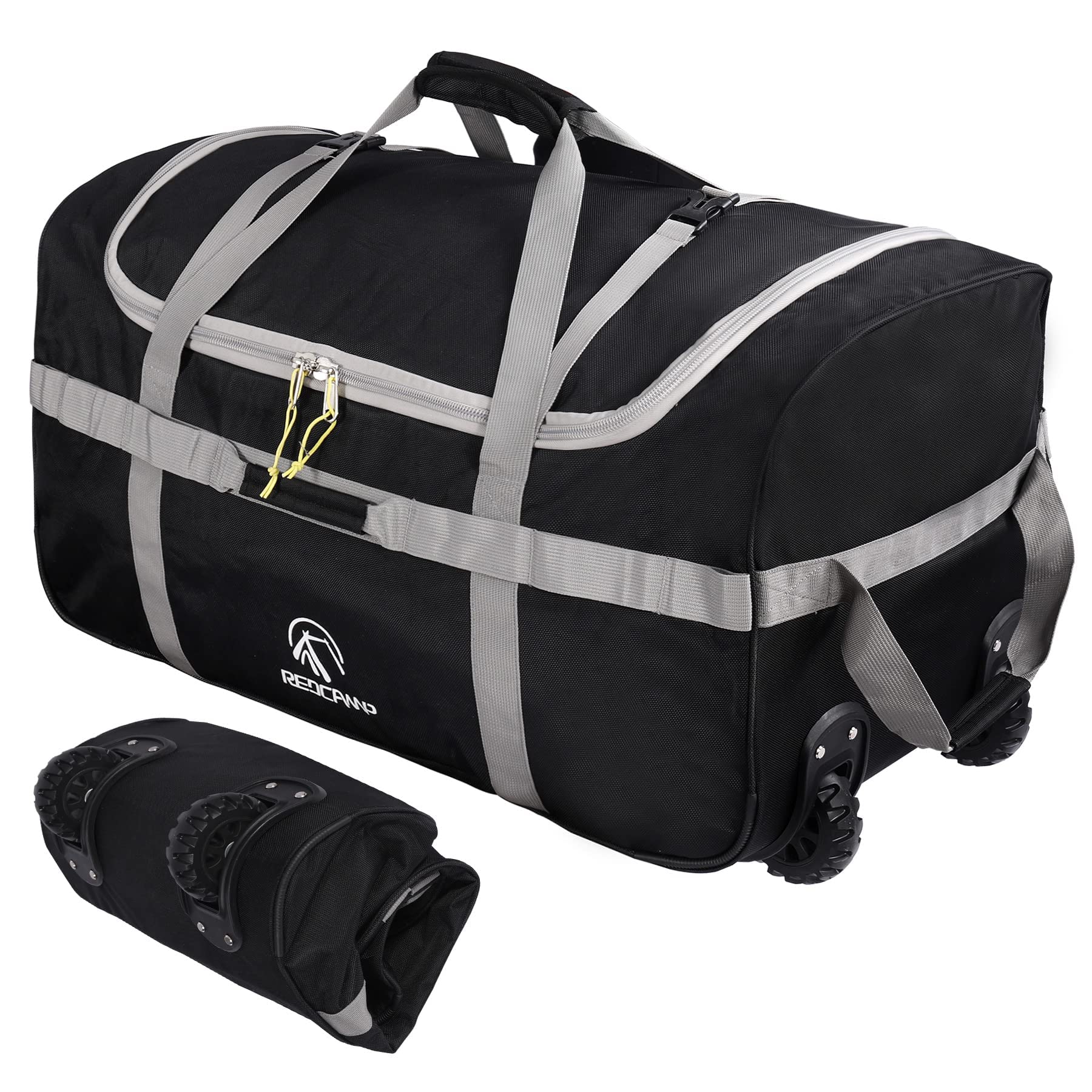 Foldable Duffle Bag with Wheels