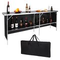 Pop-Up Folding Portable Bar Table