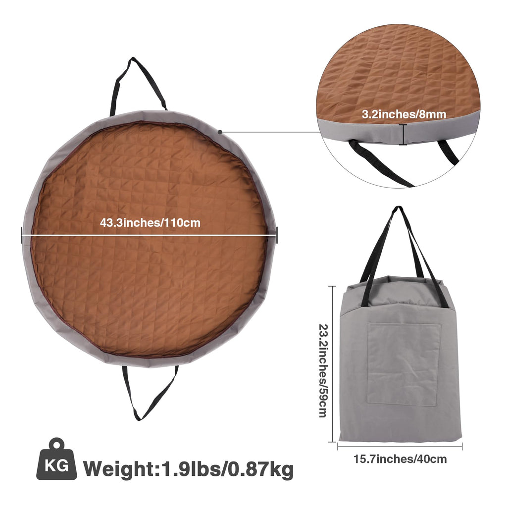 Washable Dog Bed Pad for Large Dogs