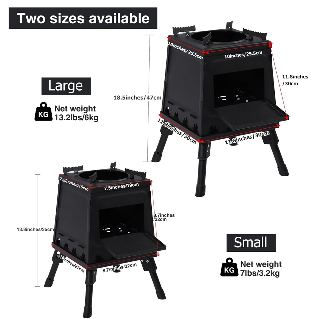 Wood Burning Camp Stove