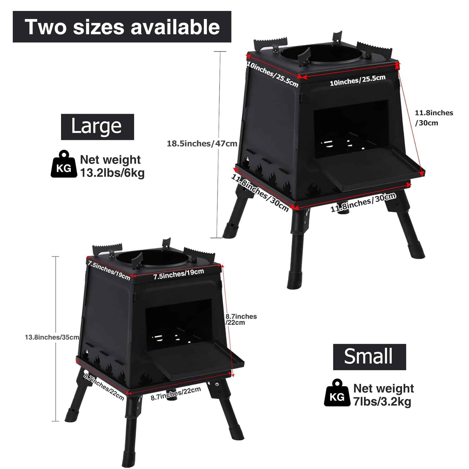Wood Burning Camp Stove