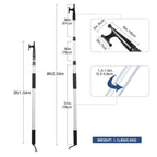 Telescopic Boat Hook 8ft Aluminum