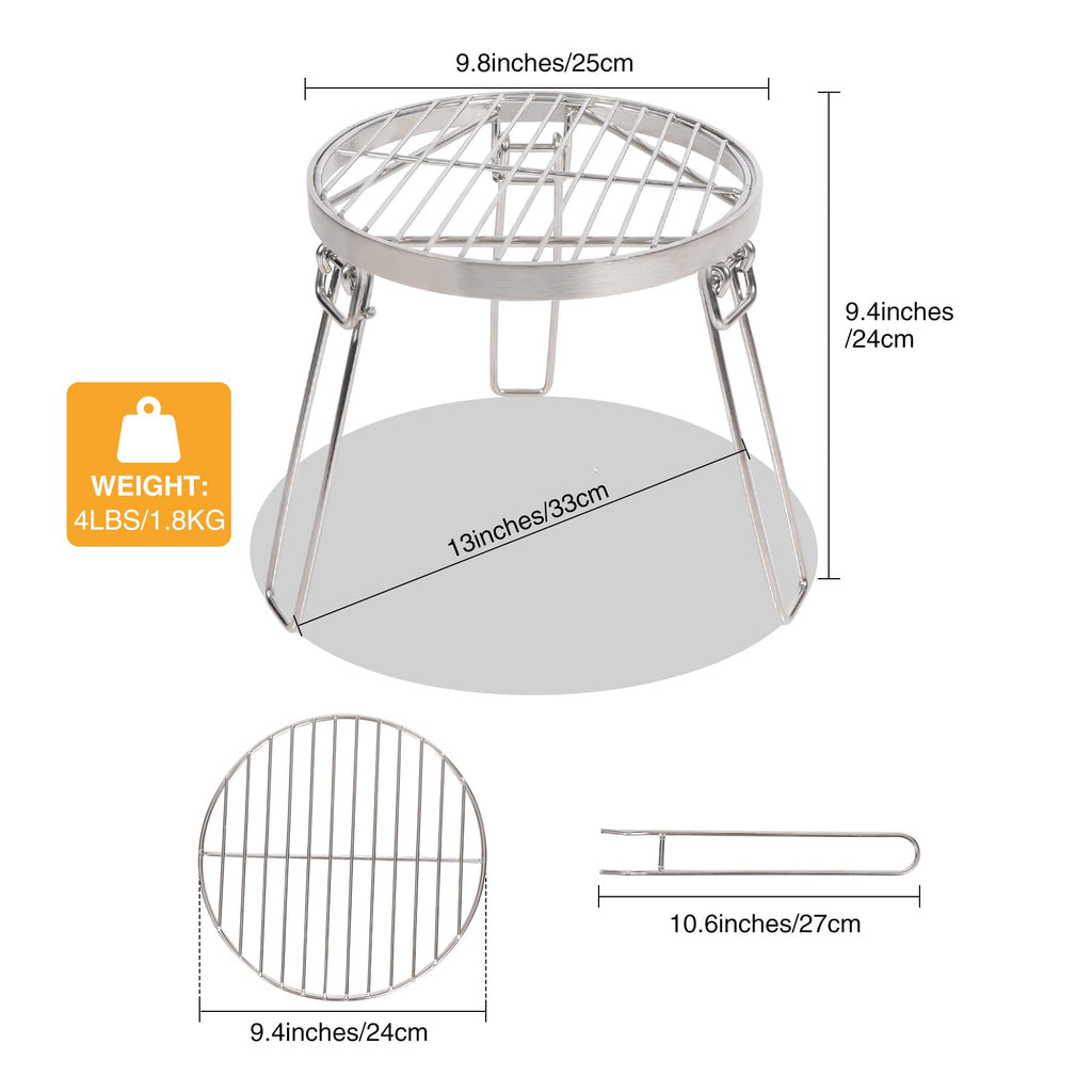 Folding Campfire Tripod for Cooking