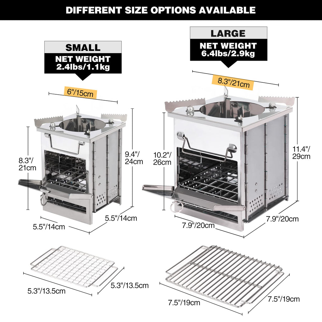 Camping Wood Burning Stove