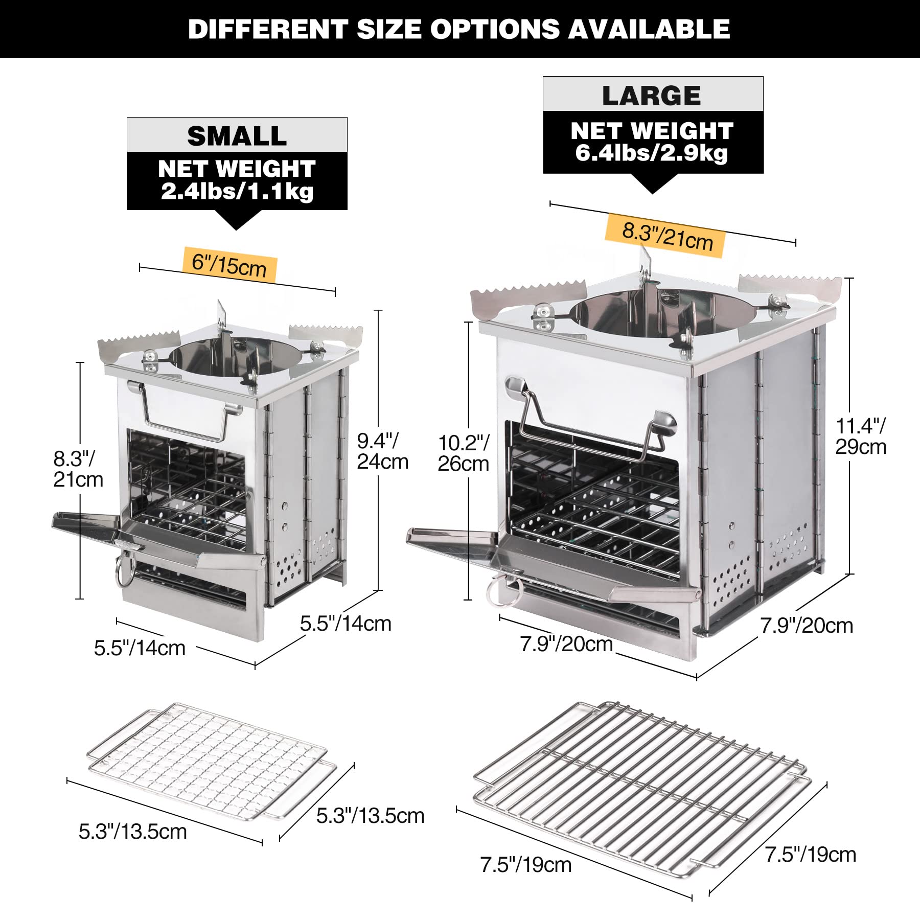 Camping Wood Burning Stove