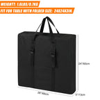 Folding Table Storage Bag 36 Inch Black
