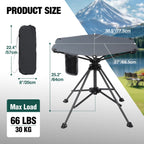 Lightweight Folding Bar Height Camping Table