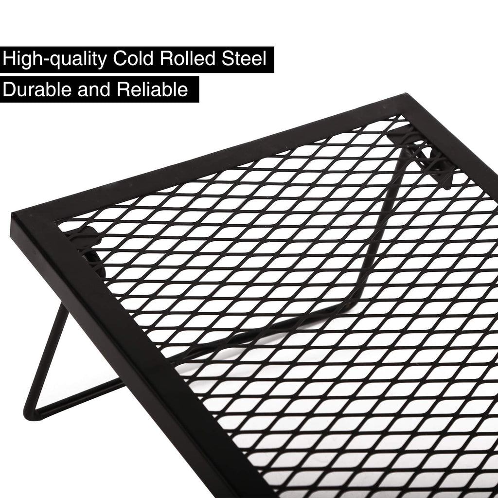 Folding Campfire Grill 304 Stainless Steel Grate