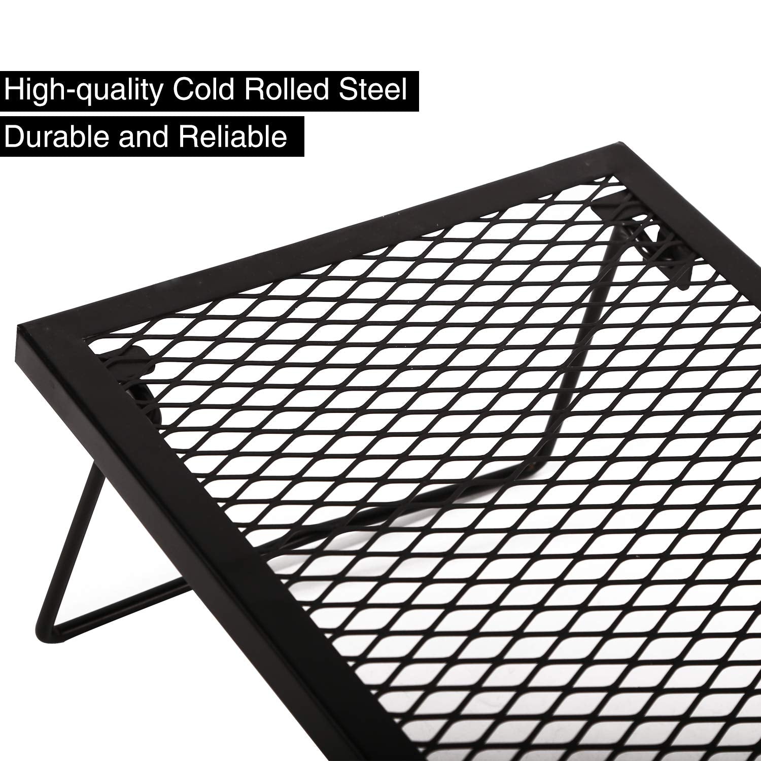 Folding Campfire Grill 304 Stainless Steel Grate