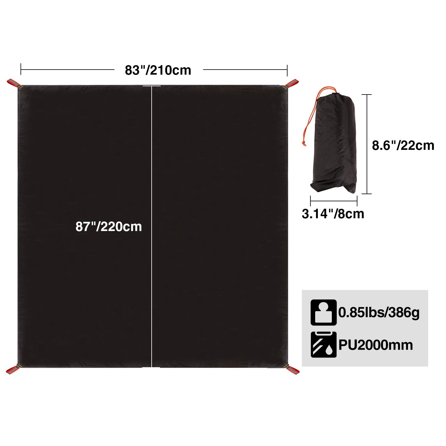 Waterproof Camping Tent Tarp