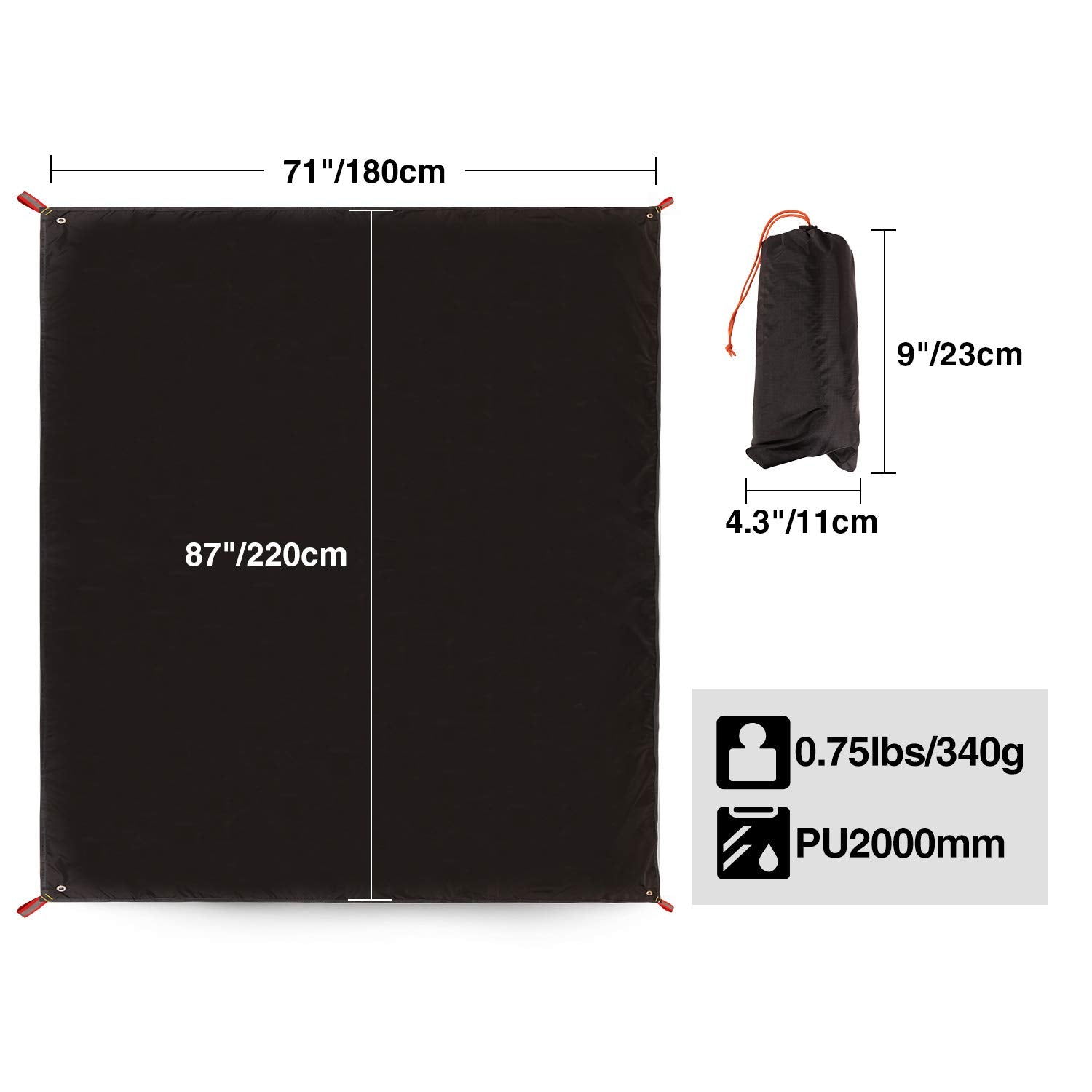 Waterproof Camping Tent Tarp