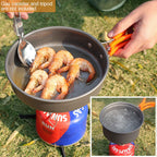 10-Piece Camping Cookware Mess Kit