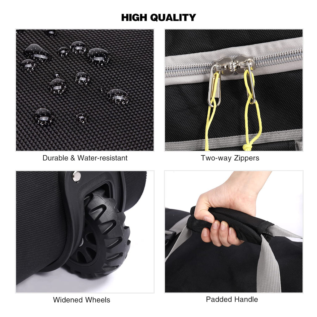 Foldable Duffle Bag with Wheels