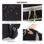 Foldable Duffle Bag with Wheels