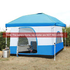 Canopy Camping Tent Attachment for 10x10 Straight Leg Frames