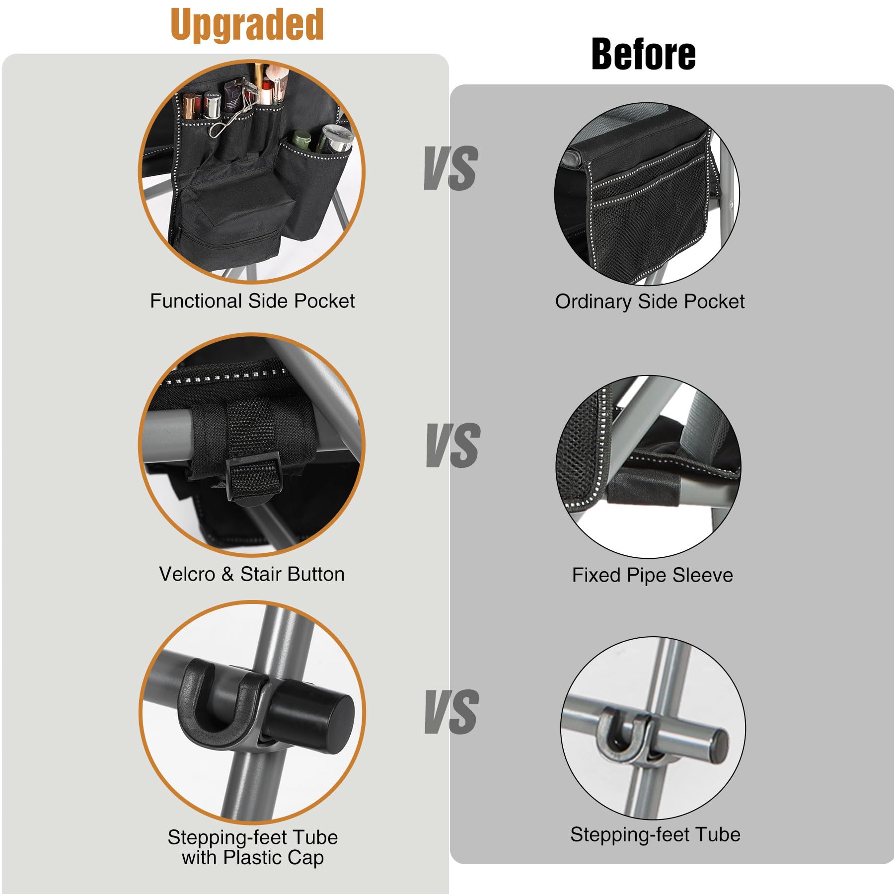 Extra Tall folding Camping Chair