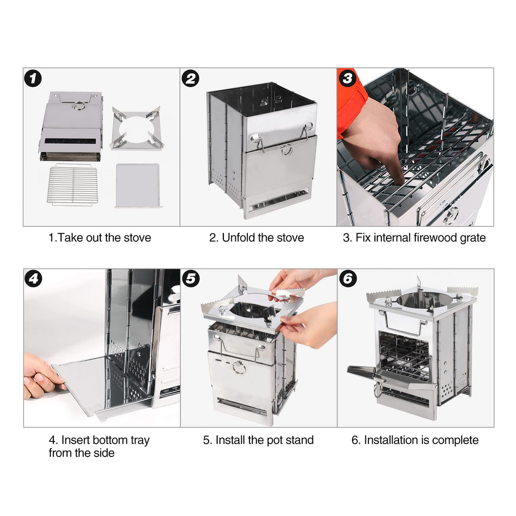 Camping Wood Burning Stove