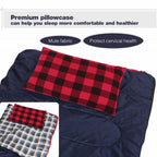 Red & Black Plaid Camping Pillow 2-Pack