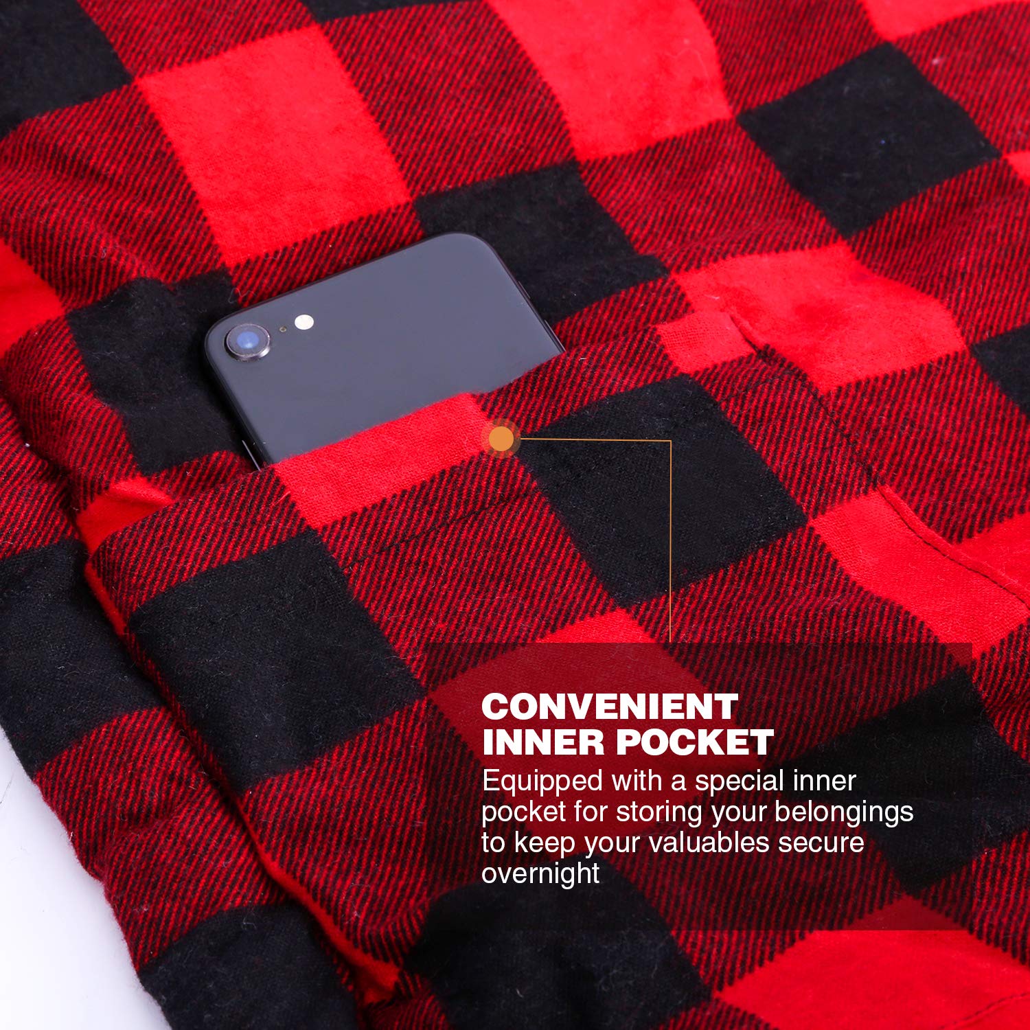Cotton Flannel Sleeping Bag for Camping Backpacking
