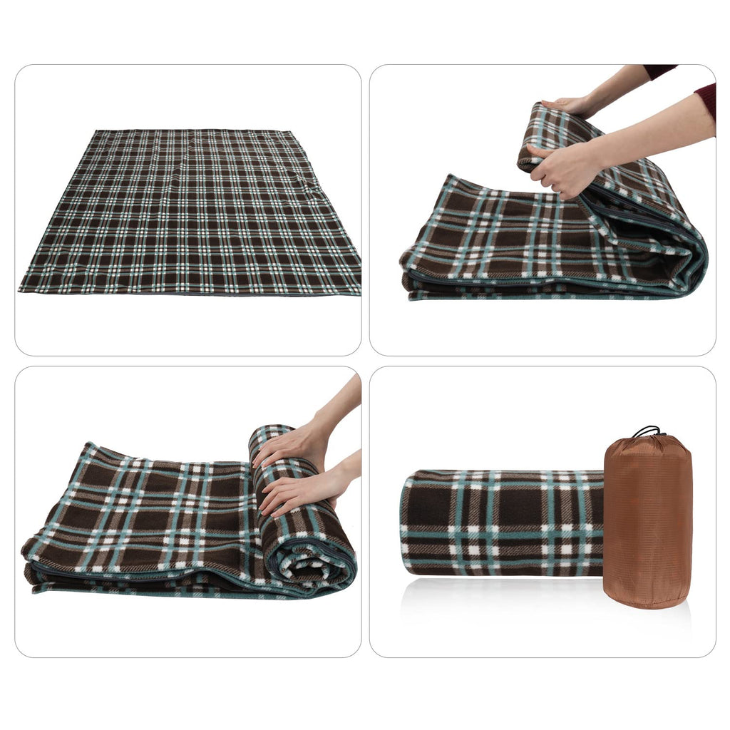 Fleece Sleeping Bag Liner Thicker for Adult Warm or Cold Weather