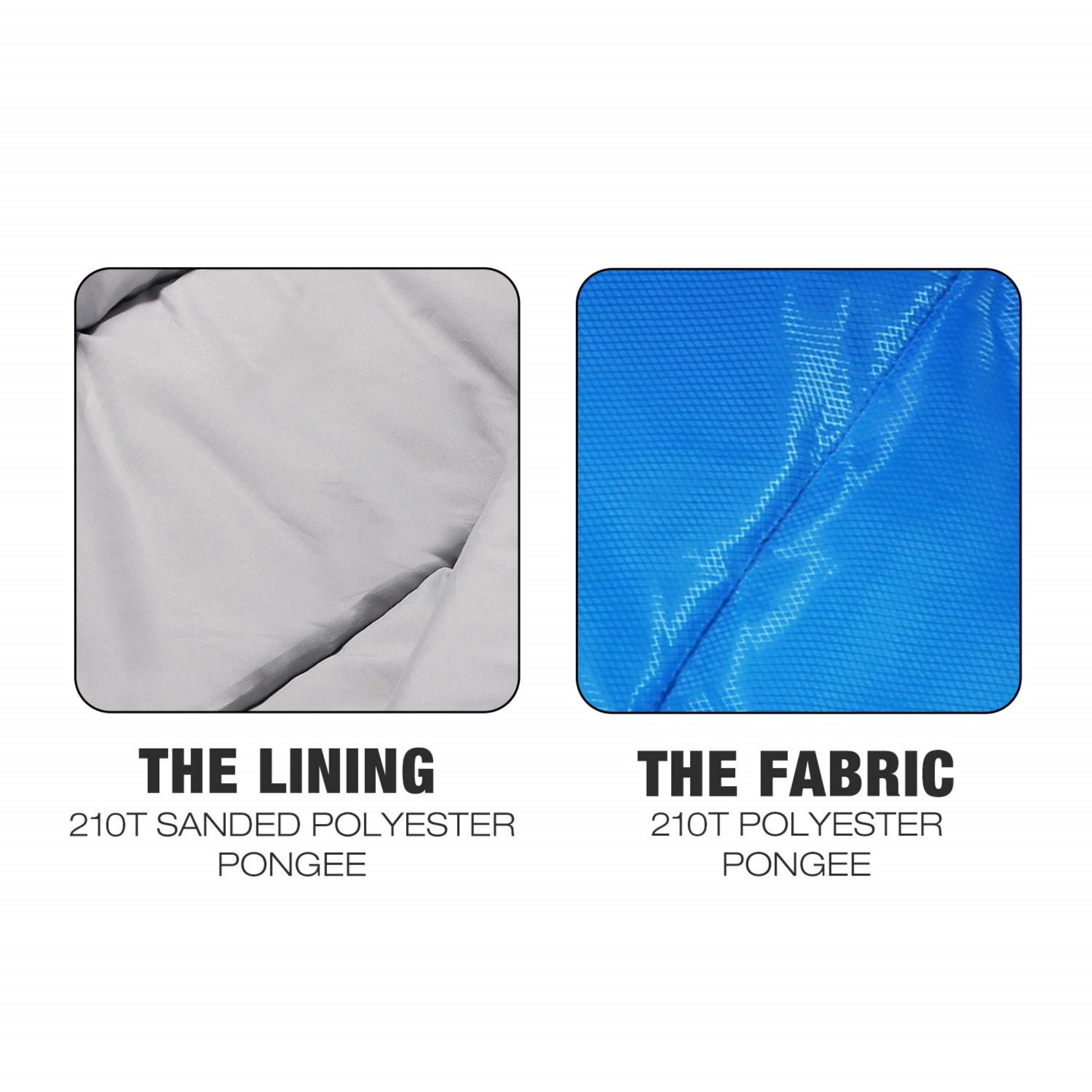 Kids Mummy Sleeping Bag - Blue, 2.4lbs Fill