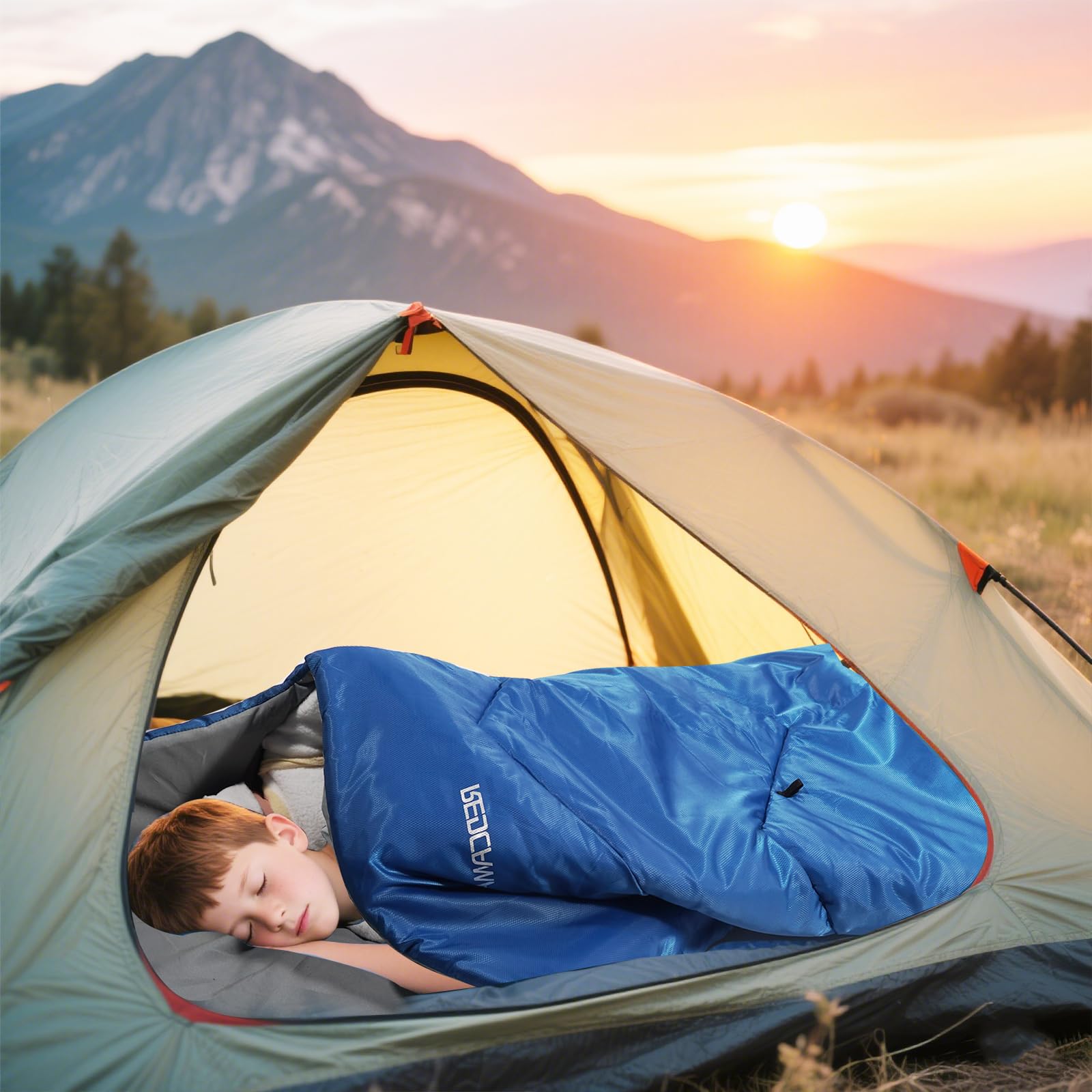 3-Season Adjustable Kids Sleeping Bag
