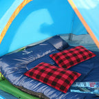 Red & Black Plaid Camping Pillow 2-Pack