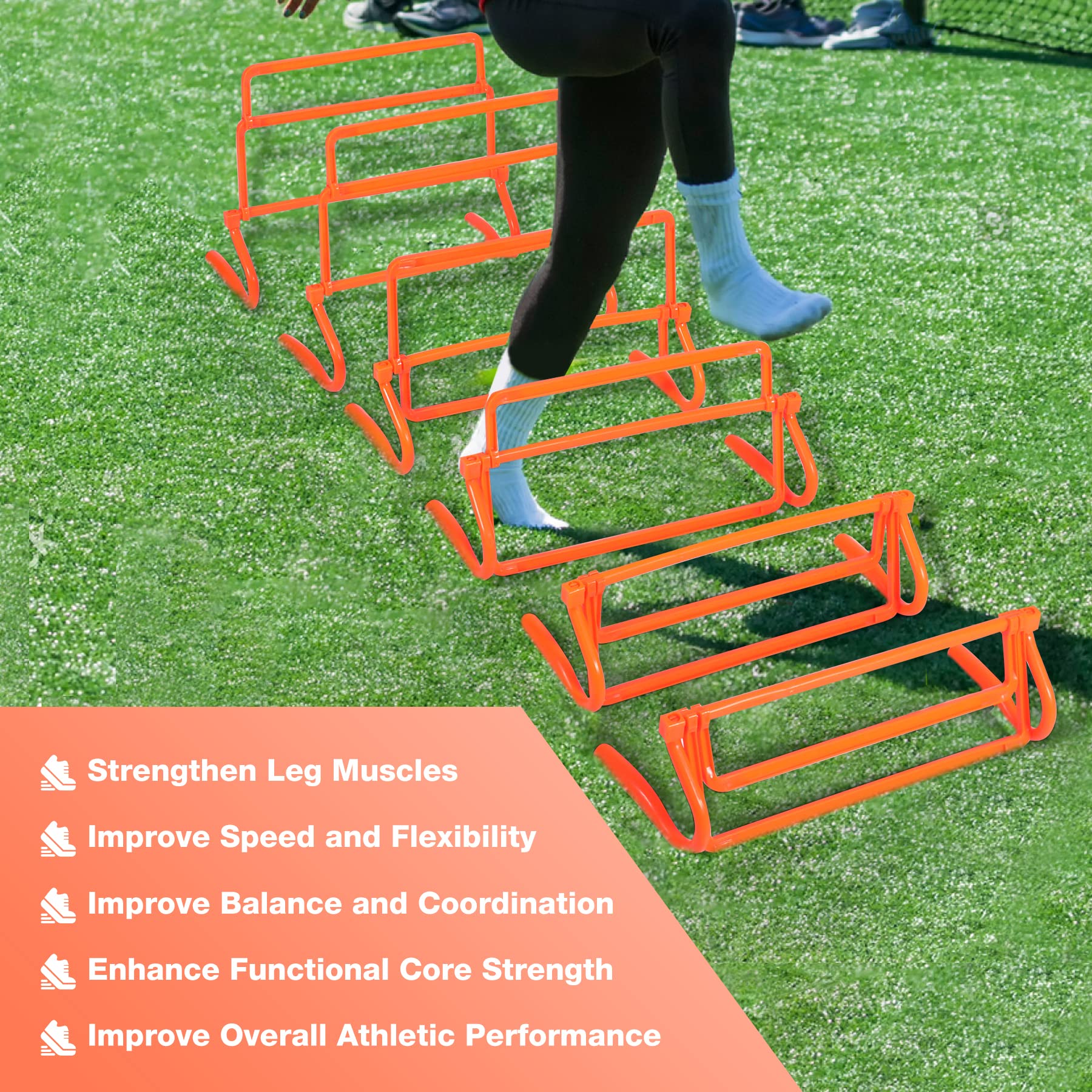 Adjustable Agility Hurdles
