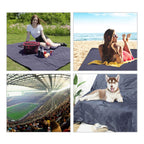 Large Waterproof Stadium Blanket for Cold Weather