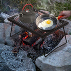 Folding Campfire Grill 304 Stainless Steel Grate