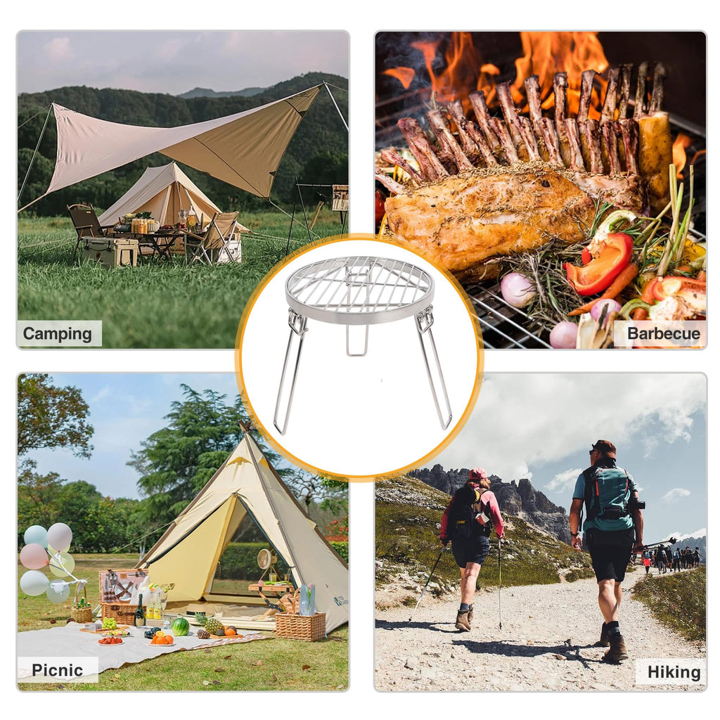Folding Campfire Tripod for Cooking