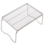 Folding Campfire Grill 304 Stainless Steel Grate