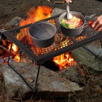 Folding Campfire Grill 304 Stainless Steel Grate