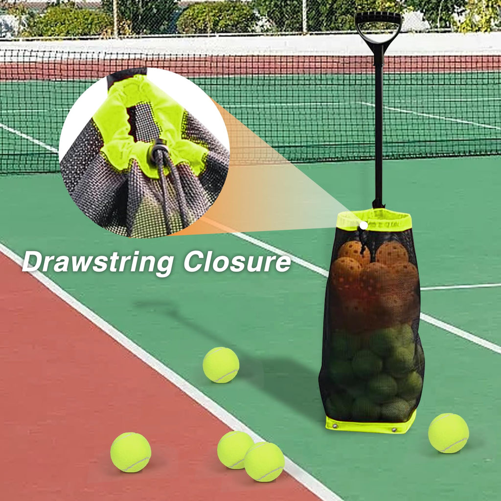 Pickleball & Tennis Ball Hopper – 50 Ball Capacity