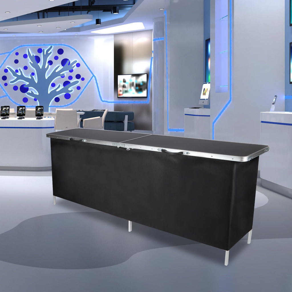 Pop-Up Folding Portable Bar Table